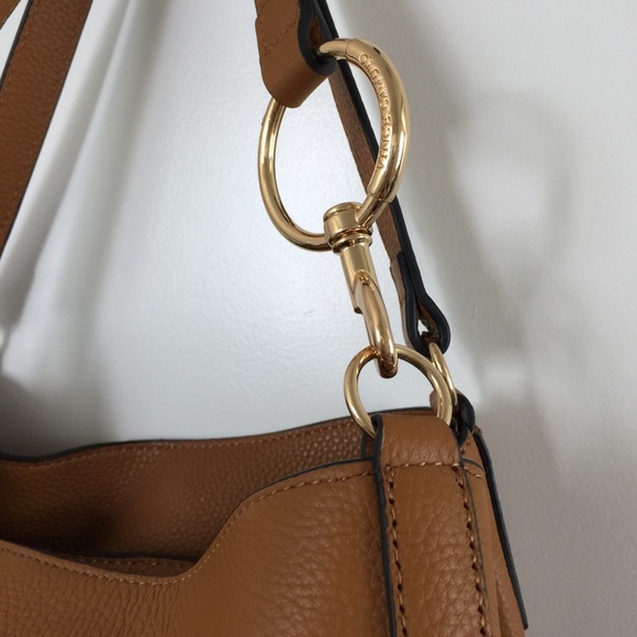 SOLD!  Vince Camuto Jody Hobo Leather - Dark Wheat - Picture 3 of 13